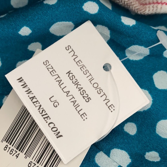 Kenzie Polka Dot Peplum - size large - Picture 9 of 10